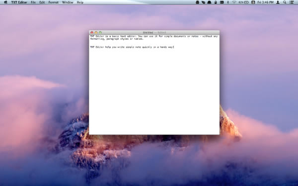 TXT Editor Mac