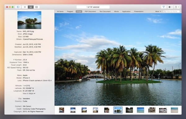 Fileloupe Mac