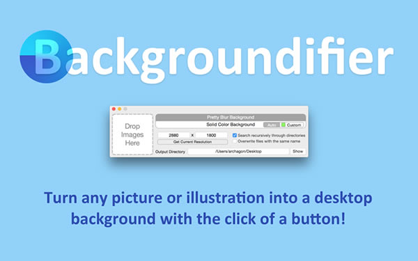 Backgroundifier Mac