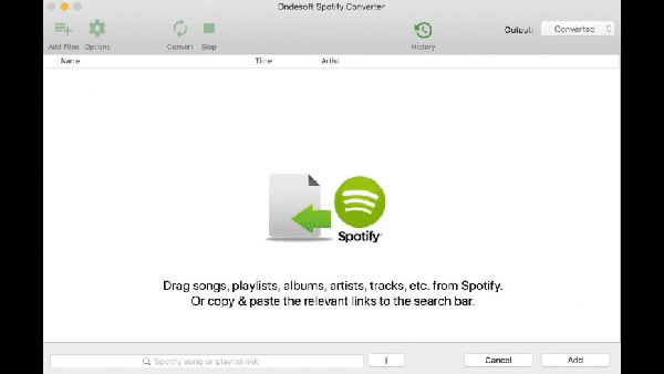 Ondesoft Spotify Converter Mac