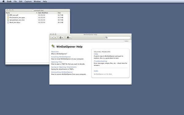WinDat Opener Mac