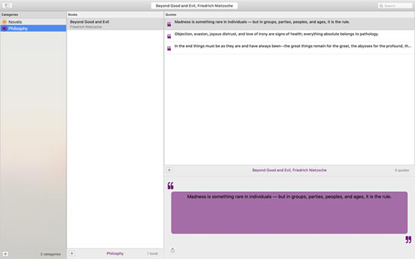 MyBooksQuotes Mac