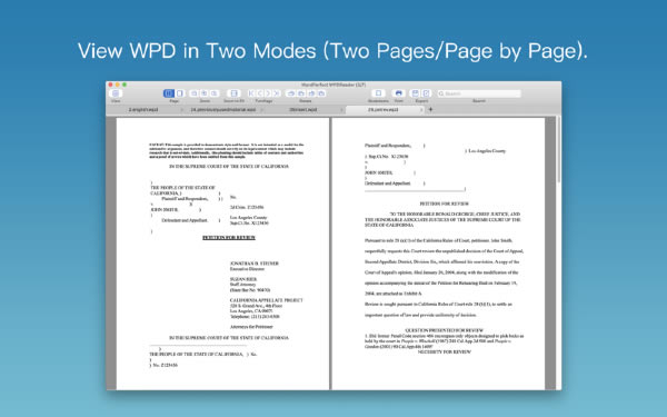 WordPerfect WPDReader Mac