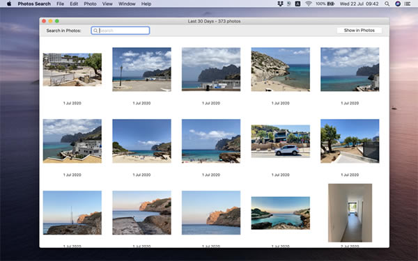 Photos Search for Mac