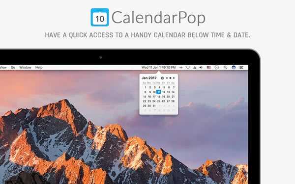 CalendarPop Mac