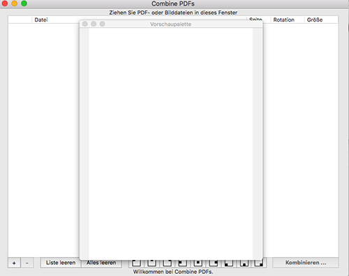 Combine PDFs Mac