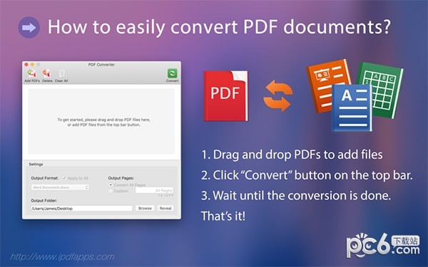 Quick PDF Converter for Mac