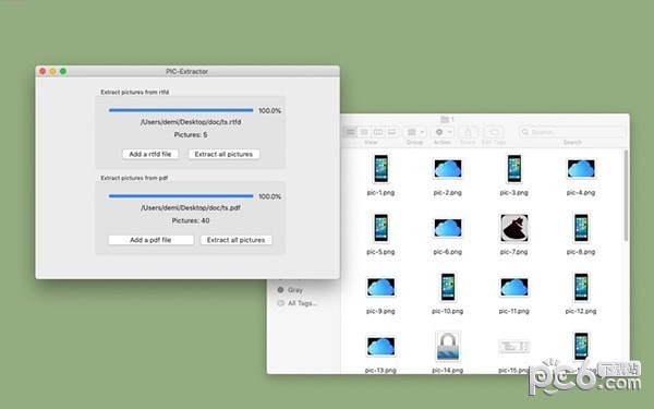 PIC Extractor Mac