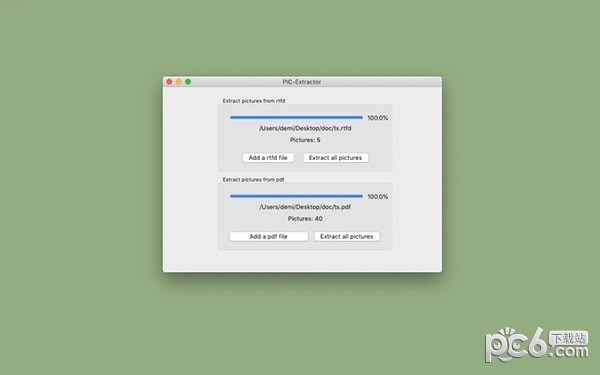 PIC Extractor for Mac