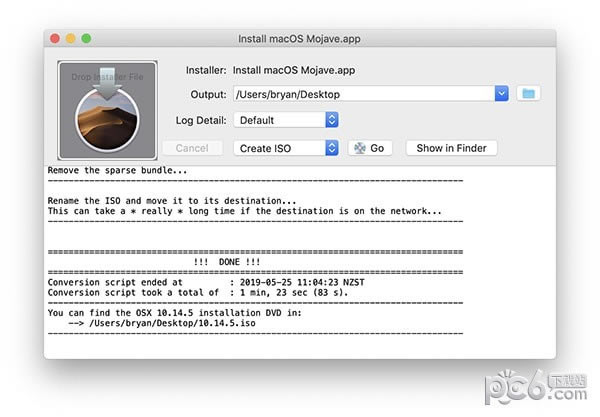 InstallerApp2ISO for Mac