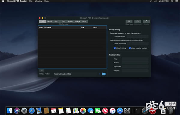 Elimisoft PDF Creator Mac