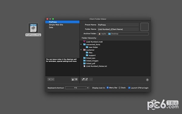 Client Folder Maker for Mac