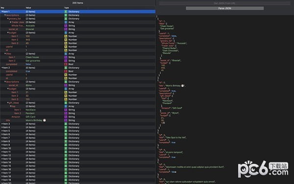 JSON Visualizer Mac