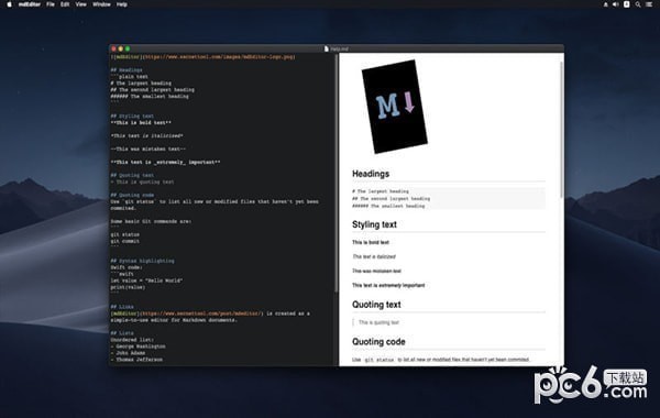 mdEditor Mac
