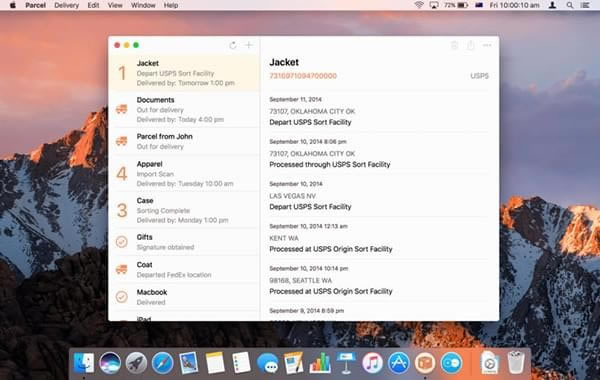 Parcel for mac