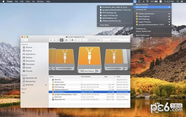 ZipMounter for Mac