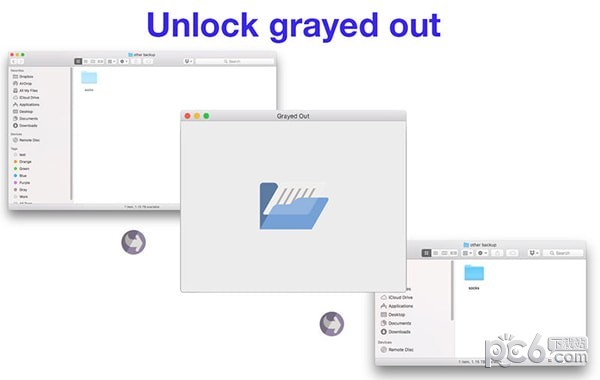 Grayed Out Mac