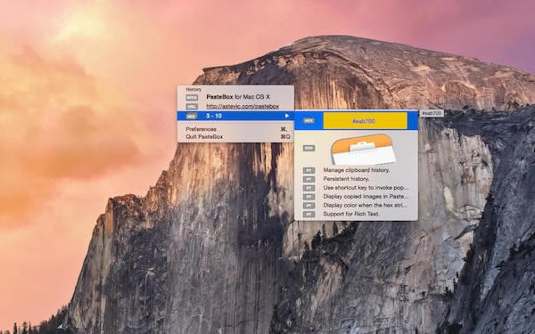 PasteBox for Mac