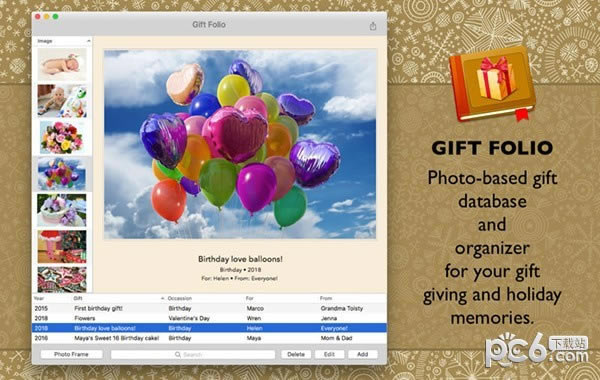 Gift Folio Mac