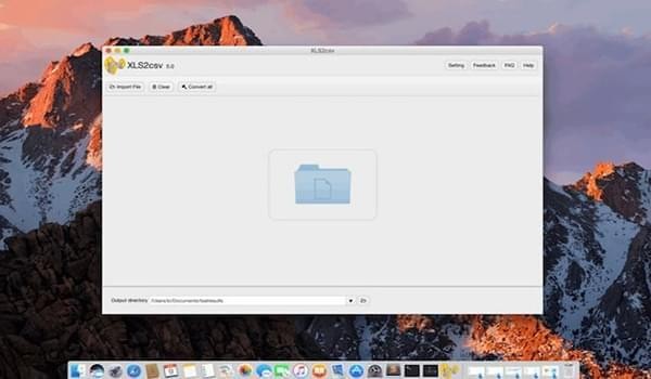 XLS2csv for Mac