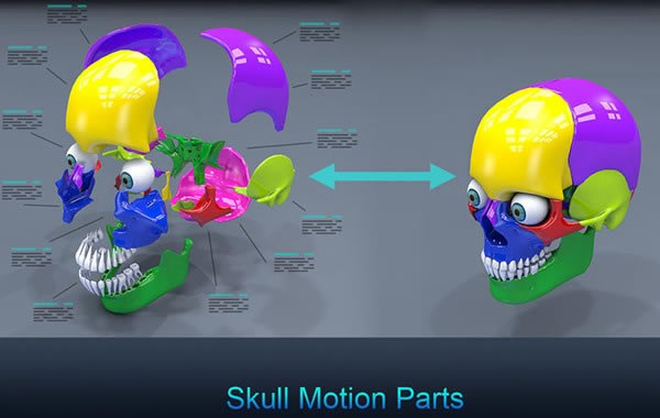 Skull Color Parts for Mac
