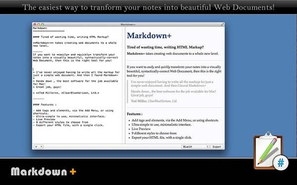 Markdown+ Mac