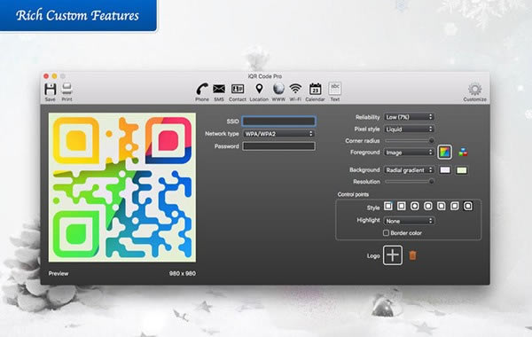 iQR Code Pro Mac