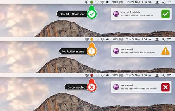 Internet Status for Mac