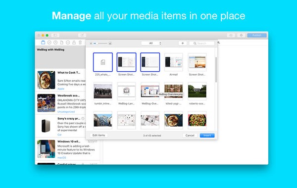 WeBlog for Mac