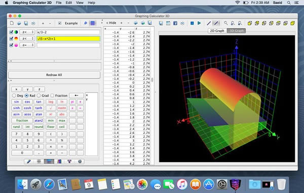 Graphing Calculator 3D Mac