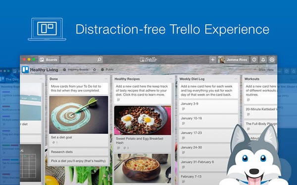 Paws for Trello Mac