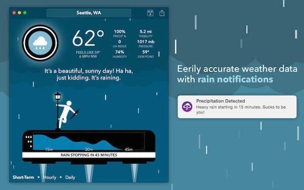 CARROT Weather mac