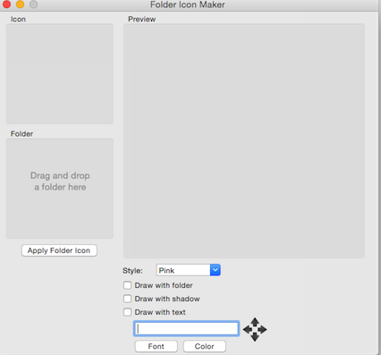 Folder Icon Maker for mac