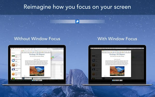 Window Focus Mac