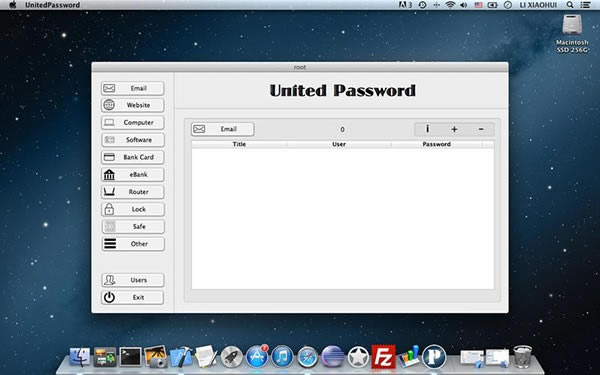 United Password for Mac