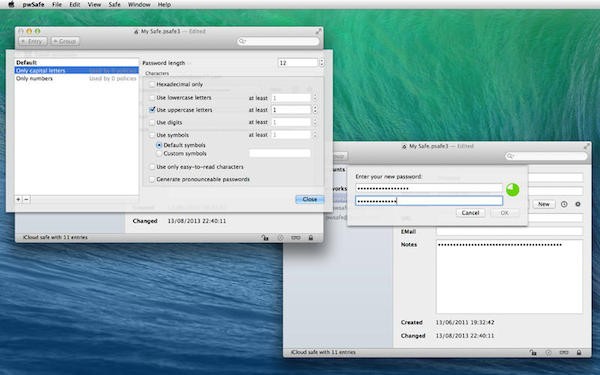 PwSafe Mac