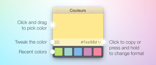 Couleurs Mac