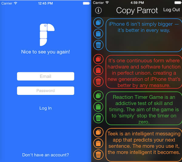 Copy Parrot for mac