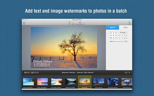 Watermark Plus for mac