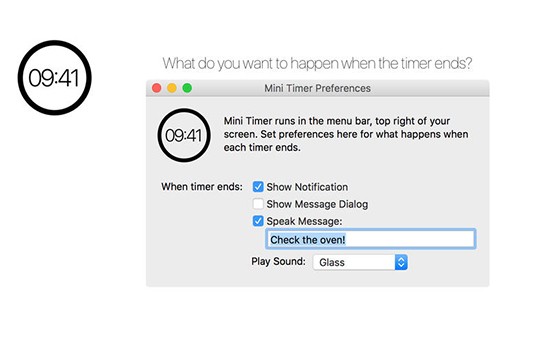 Mini Timer for Mac