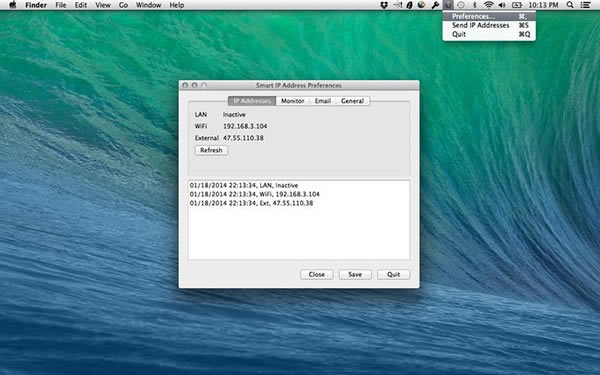 Smart IP Address Mac