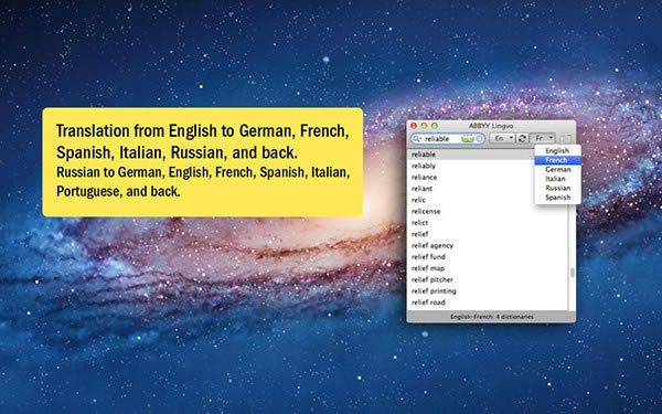 ABBYY Lingvo Dictionary for Mac