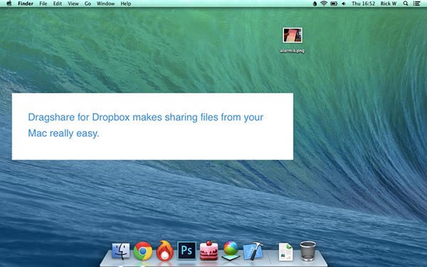 Dragshare for Dropbox Mac