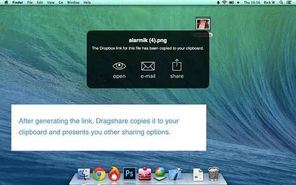 Dragshare for Dropbox for Mac