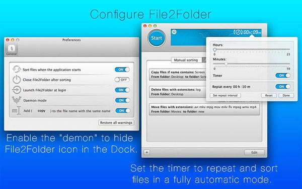 File2Folder for Mac