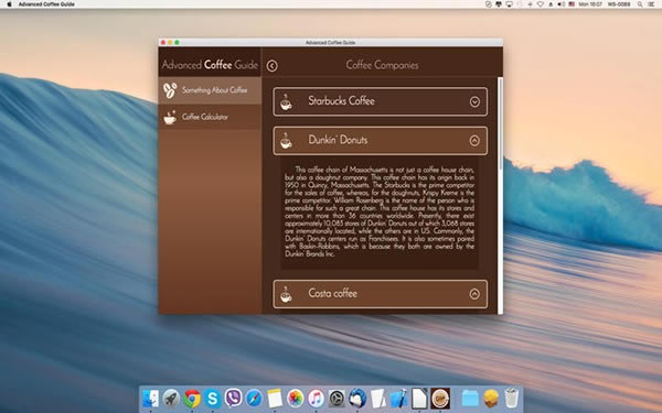 Coffee Guide Mac