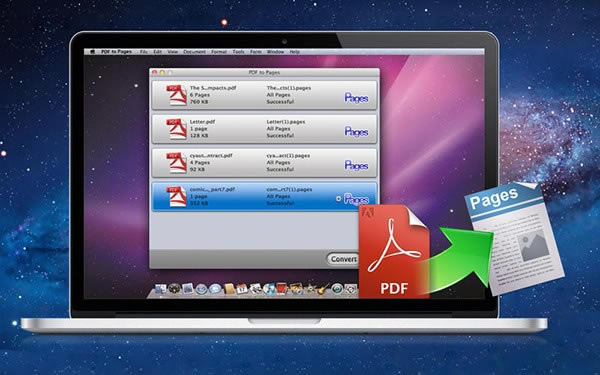 PDF to Pages for Mac