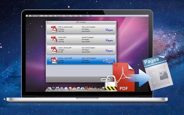 PDF to Pages Mac