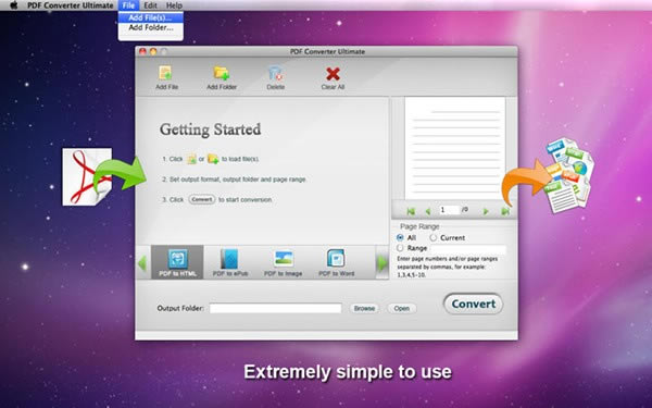 PDF Converter Ultimate for Mac