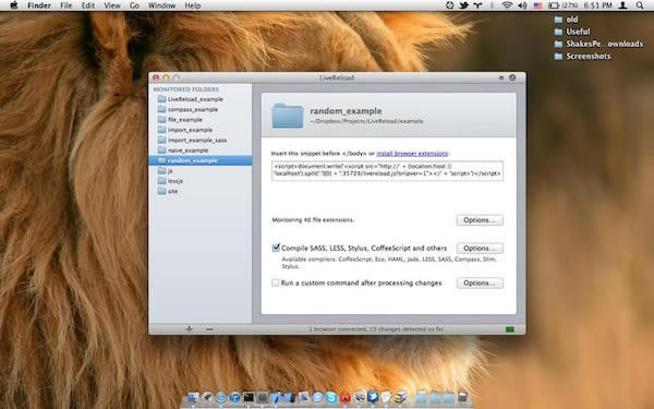 LiveReload for mac